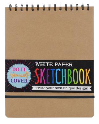 D.I.Y. Sketchbook - Large White Paper (8 X 10.5)