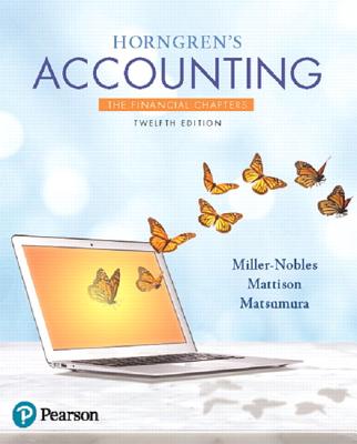 Horngren's Accounting, the Financial Chapters