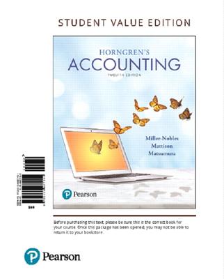 Horngren's Accounting