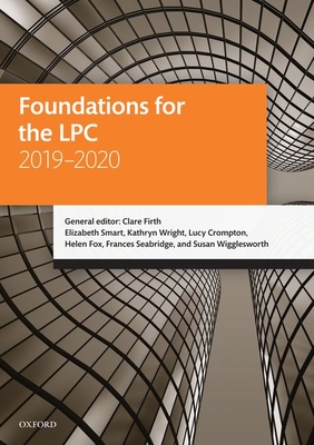 Foundations for the Lpc 2019-2020