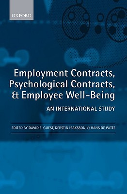 Employment Contracts, Psychological Contracts, and Worker Well-Being: An International Study
