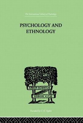 Psychology and Ethnology