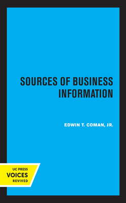 Sources of Business Information: Revised Edition