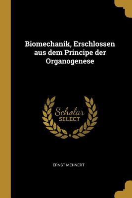 Biomechanik, Erschlossen aus dem Principe der Organogenese