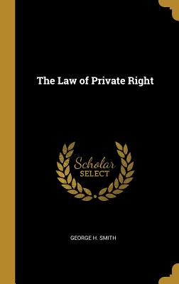 The Law of Private Right