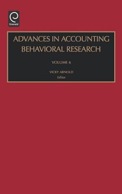 Advances in Accounting Behavioral Research