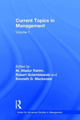 Current Topics in Management: Volume 7