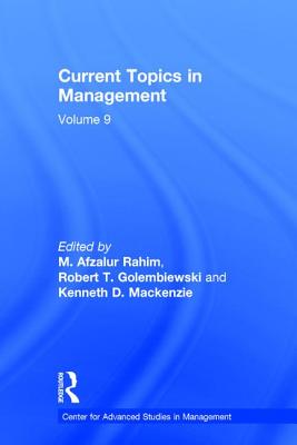 Current Topics in Management: Volume 9