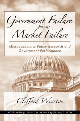 Government Failure Versus Market Failure: Microeconomics Policy Research and Government Performance