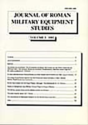 Journal of Roman Military Equipment Studies, Volume 3, 1992