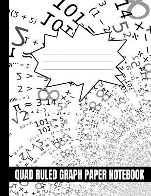 Graph Paper Notebook: Math And Sience Quad Ruled Composition Notebook, Squared Grid Paper For Students And Teacher
