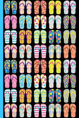Flip Flops Galore: College Ruled Notebook
