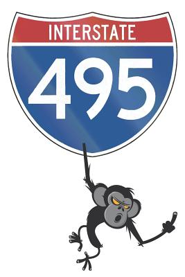 Interstate 495: 6x9 College Ruled Line Paper 150 Pages