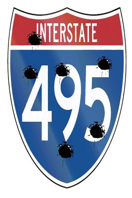 Interstate 495: 6x9 College Ruled Line Paper 150 Pages