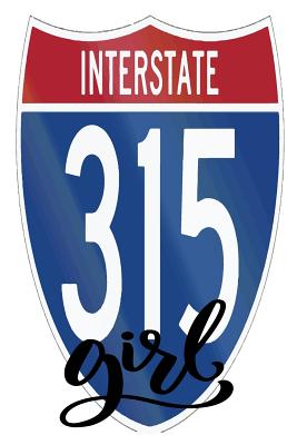 Interstate 315 Girl: 6x9 College Ruled Line Paper 150 Pages