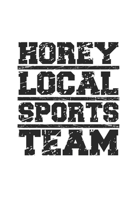 Horey Local Sports Team: Notizbuch, Notizheft, Notizblock - Geschenk-Idee für Baseball Fans - Karo - A5 - 120 Seiten