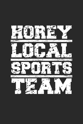 Horey Local Sports Team: Notizbuch, Notizheft, Notizblock - Geschenk-Idee für Baseball Fans - Karo - A5 - 120 Seiten