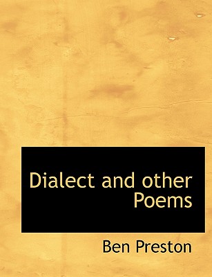 Dialect and Other Poems