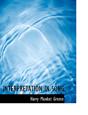 Interpretation in Song