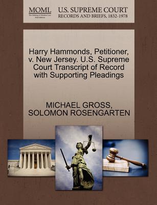 Harry Hammonds, Petitioner, V. New Jersey. U.S. Supreme Court Transcript of Record with Supporting Pleadings
