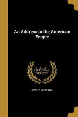 An Address to the American People