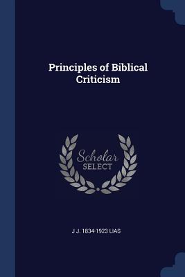 Principles of Biblical Criticism