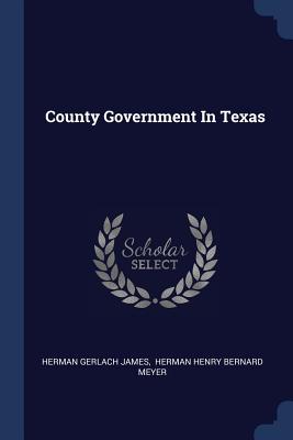 County Government In Texas