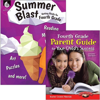 Getting Students and Parents Ready for Fourth Grade 2-Book Set
