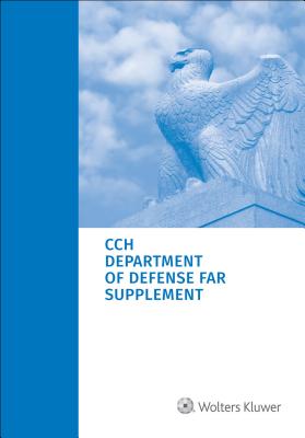 Department of Defense Far Supplement (Dfars): As of July 1, 2017