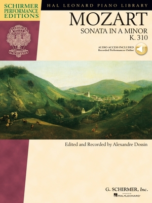 Mozart: Piano Sonata in a Minor, K.310 Book/Online Audio