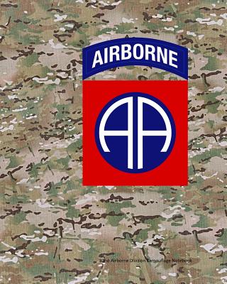 82nd Airborne Division Camouflage Notebook