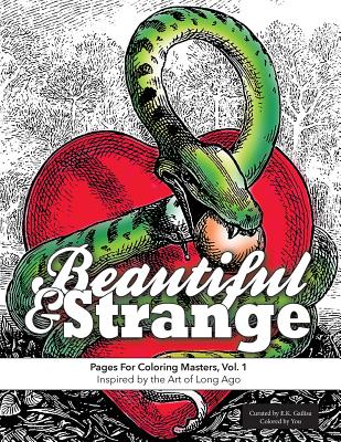 Beautiful & Strange: Pages for Coloring Masters, Vol. 1: Inspired by the Art of Long Ago