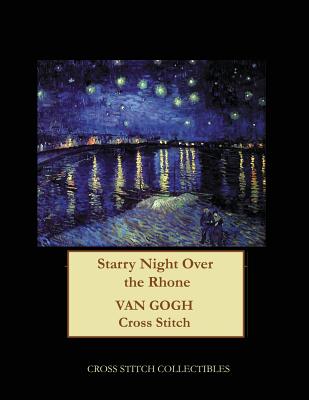 Starry Night Over the Rhone: Van Gogh cross stitch pattern