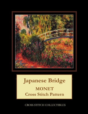 The Japanese Bridge: Monet cross stitch pattern