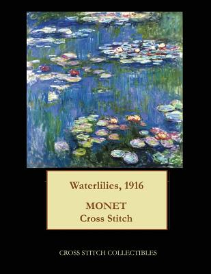Waterlilies, 1916: Monet cross stitch pattern