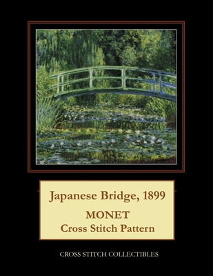 Japanese Bridge, 1899: Monet cross stitch pattern