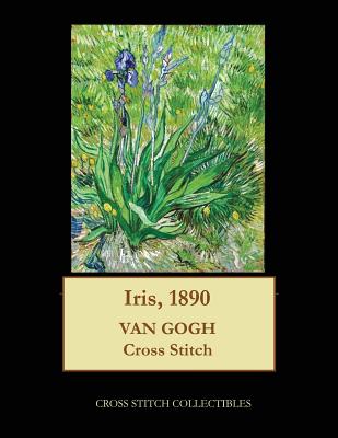 Iris, 1890: Van Gogh cross stitch pattern