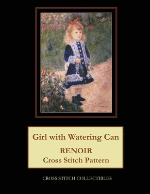 Girl with Watering Can: Renoir cross stitch pattern