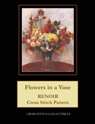 Flowers in a Vase: Renoir cross stitch pattern