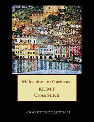 Malcesine am Gardasee: Gustav Klimt cross stitch pattern
