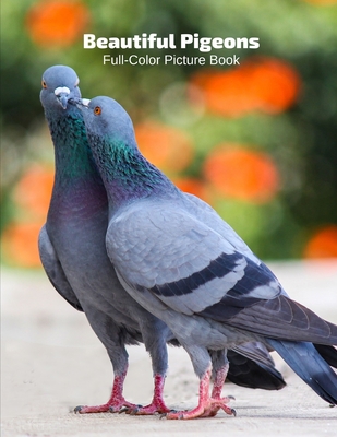 Beautiful Pigeons Full-Color Picture Book: Pigeons Picture Book for Children, Seniors and Alzheimer's Patients -Birds Nature Dove