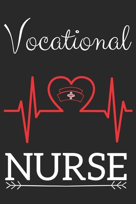 Vocational Nurse: Nursing Valentines Gift (100 Pages, Design Notebook, 6 x 9) (Cool Notebooks) Paperback