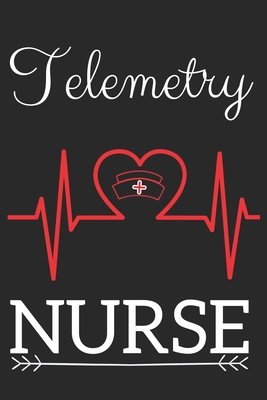 Telemetry Nurse: Nursing Valentines Gift (100 Pages, Design Notebook, 6 x 9) (Cool Notebooks) Paperback