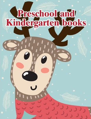 Preschool and Kindergarten books: Christmas Coloring Pages with Animal, Creative Art Activities for Children, kids and Adults