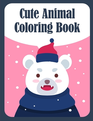 Cute Animal Coloring Book: Funny Image for special occasion age 2-5, art design from Professsional Artist