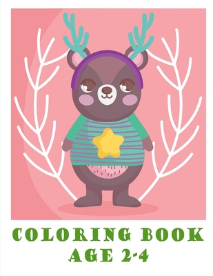 Coloring Book Age 2-4: Easy and Funny Animal Images