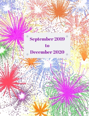 September 2019 to December 2020: Week at a Glance Calendar