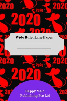 2020 New Year Theme Wide Ruled Line Paper
