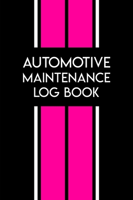 Vehicle Maintenance Log Book: Motor service and repair record log for cars, trucks and vans. Monthly checks, oil change and emergency equipment checklist. Black