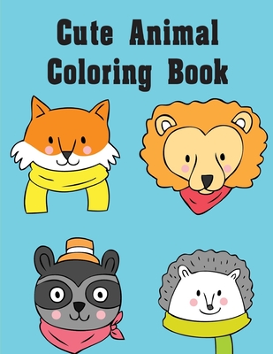 Cute Animal Coloring Book: Detailed Designs for Relaxation & Mindfulness